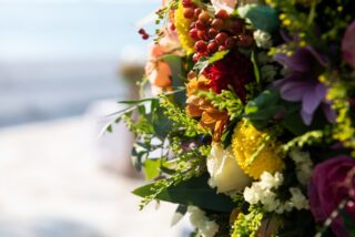 Στολισμός γάμου με πολύχρωμα λουλούδια!